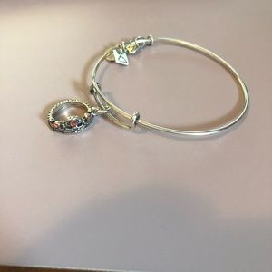 Alex and Ani Queens crown bangle bracelet